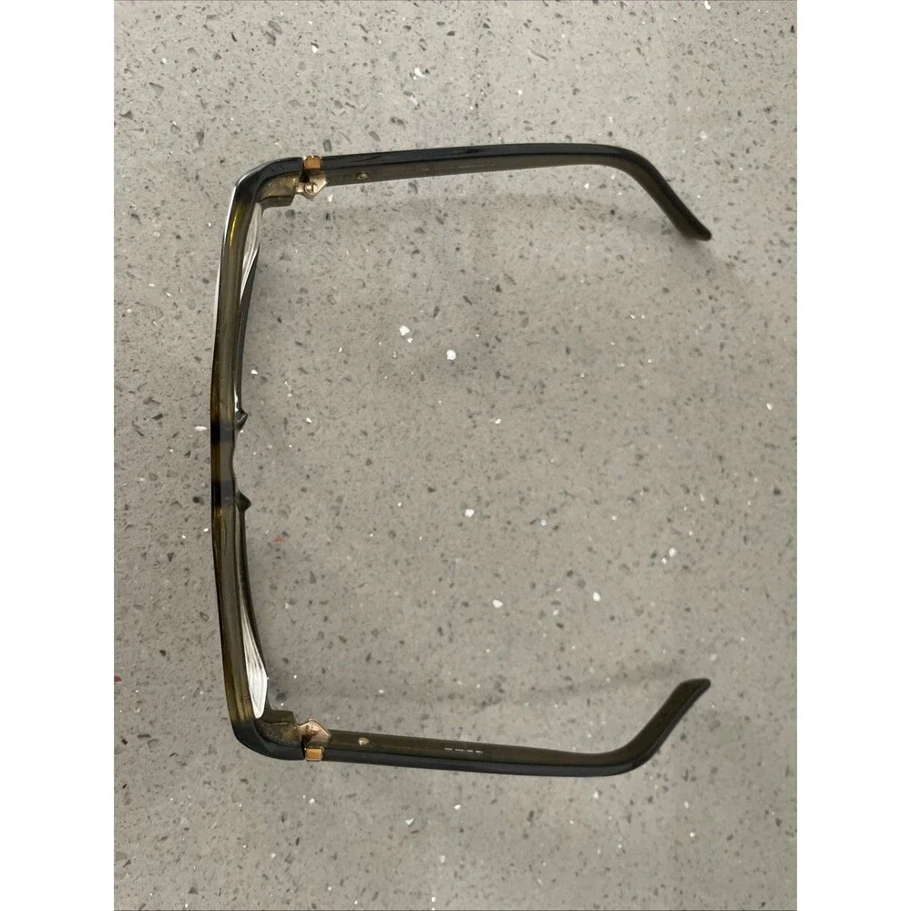 Gucci GG 1444 988 Brown Rectangular Eyeglasses Frames ONLY 130 Full Rim Italy